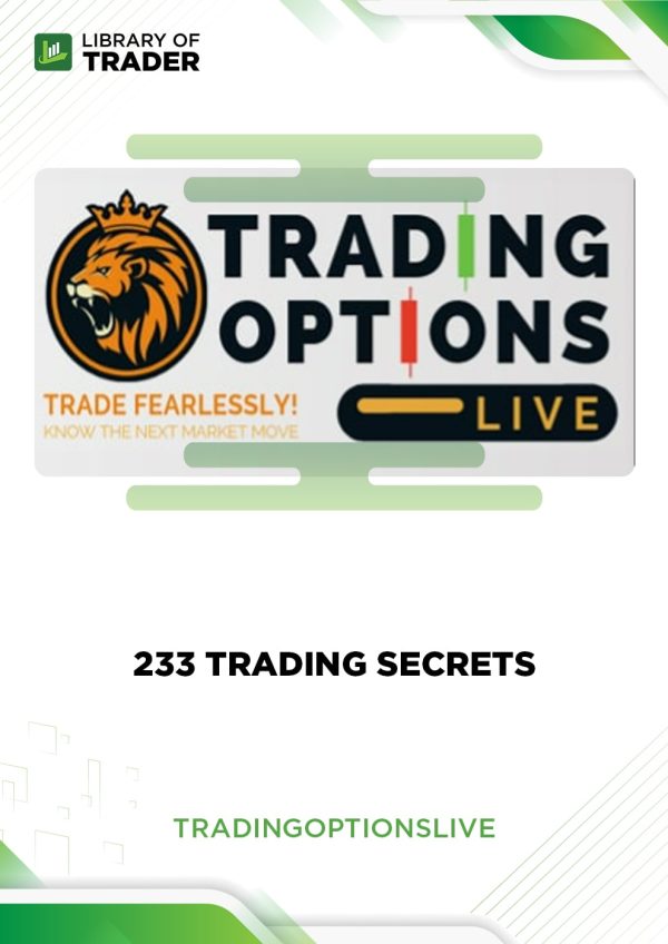 233 Trading Secrets by Trading Options Live