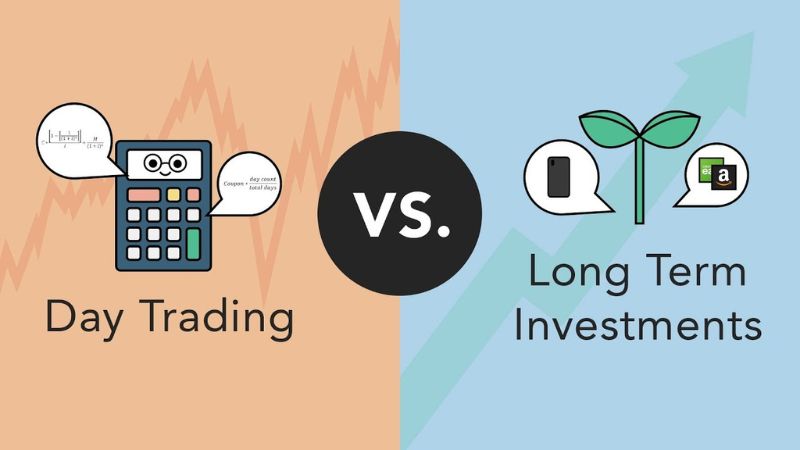 Day Trading vs Investing are two different concepts.