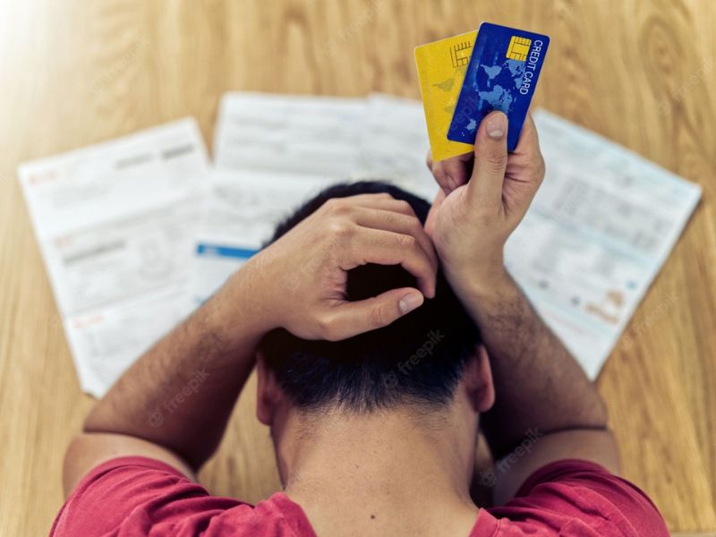 Pay your credit card debt ASAP.