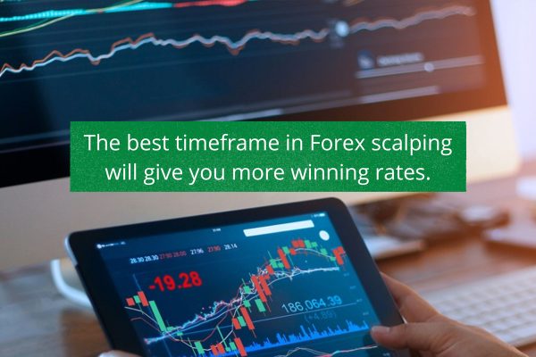 You can choose among 1-min, 5-min, 15-min, or 30-min scalping strategies in forex trading. 